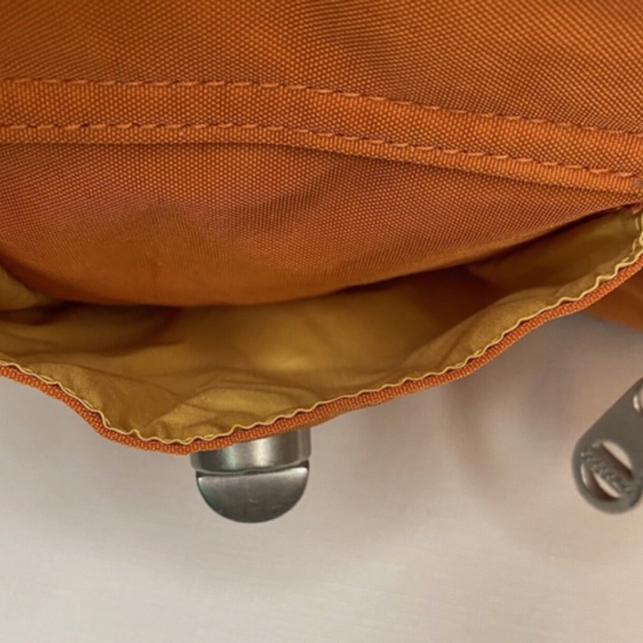 Baggallini Crossbody Purse Bag Orange Nylon Compact Lightweight Travel Bag - Picture 9 of 12